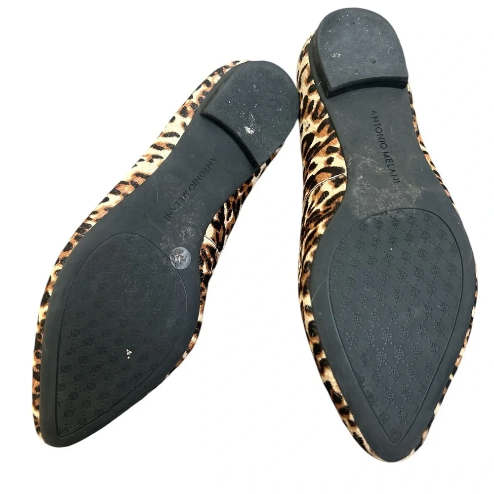 ANTONIO MELANI Animal Print Flats